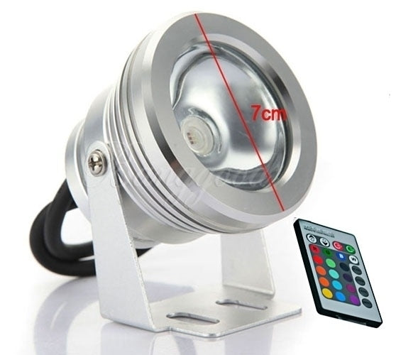 10W LED SPOT light RGB outdoor 12 volt - dimbaar 10W LED SPOT light RGB outdoor 12 volt - dimbaar